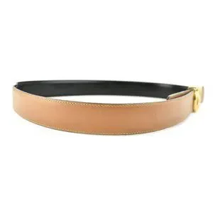 GUCCI: Black/Brown, Reversible Leather \